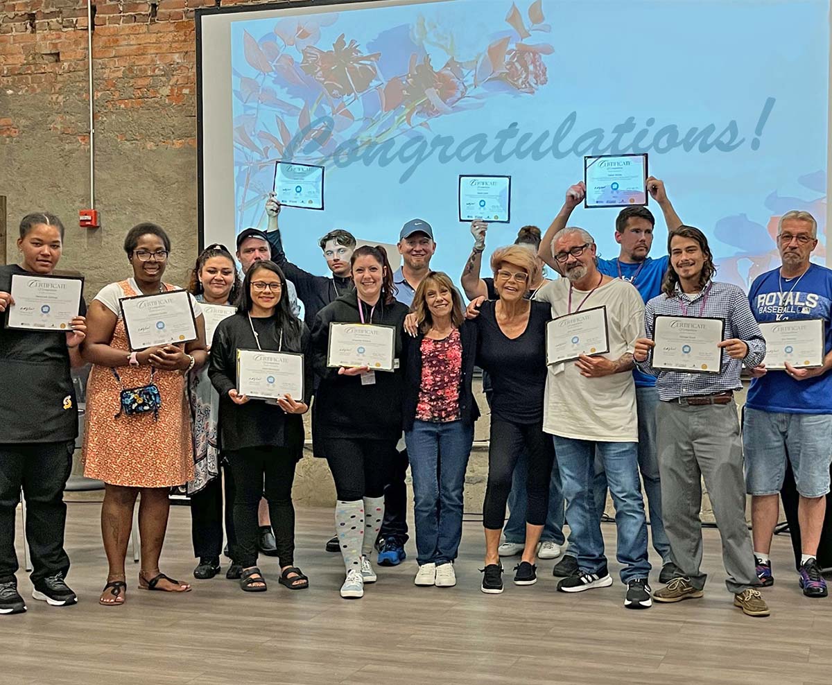 Bobbi Jo with participants